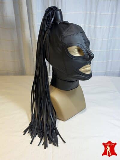 MASK WITH FLOGGER PONYTAIL